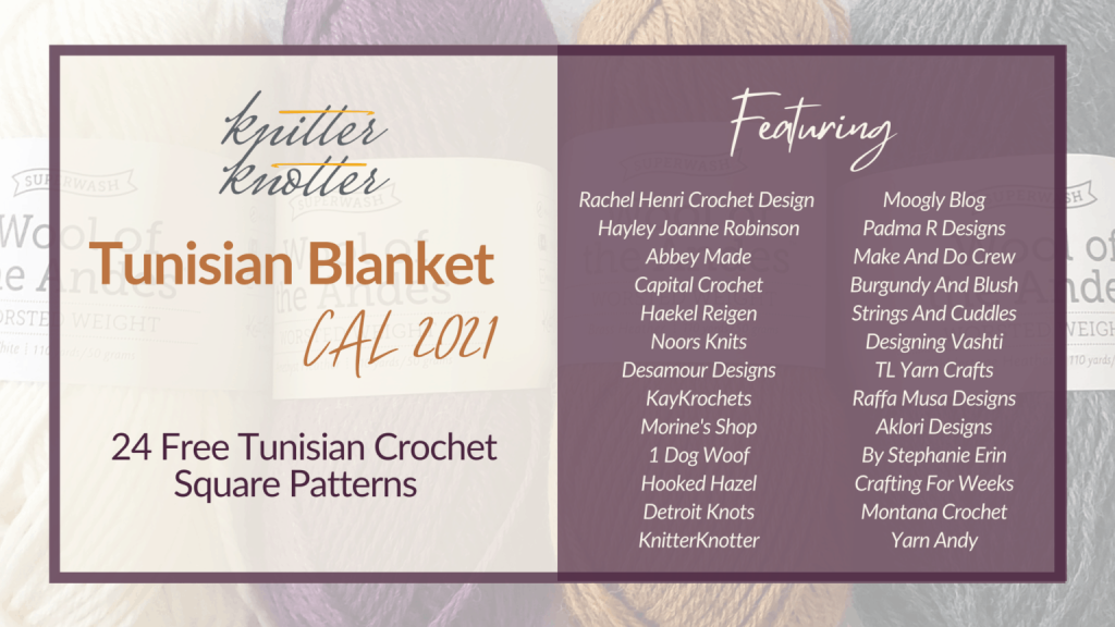 Tunisian Crochet Hooks - KnitterKnotter